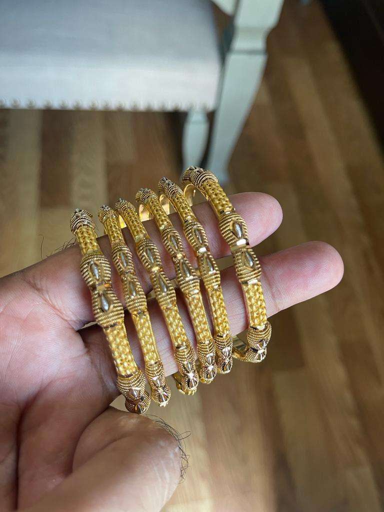 Gold Bangle Design 11 By New Islamabad Jewellers saddar karachi